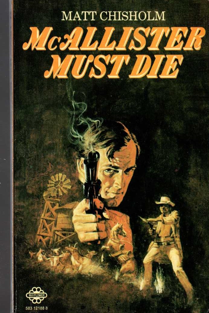 Matt Chisholm  McALLISTER MUST DIE front book cover image