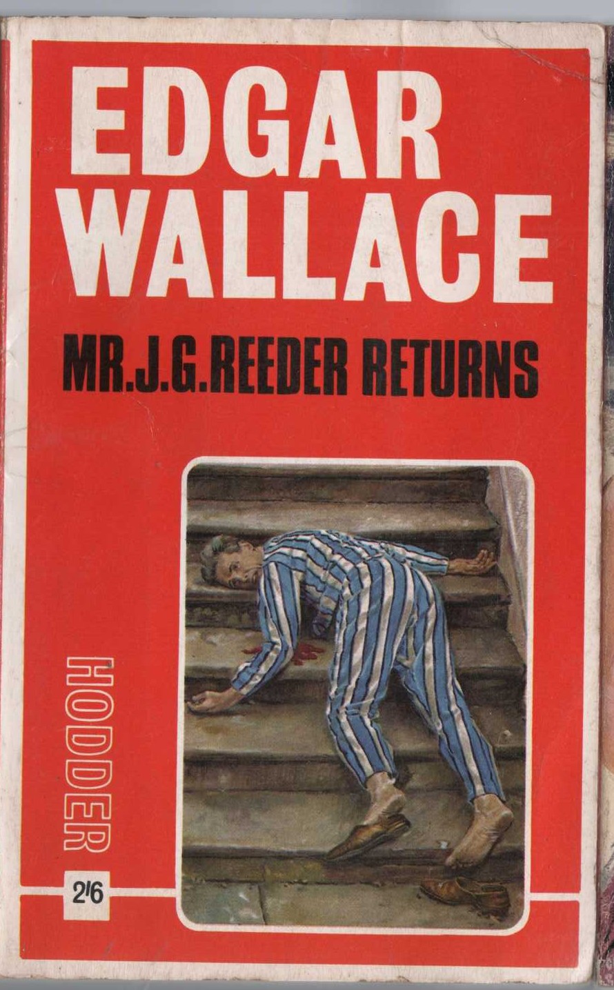 Edgar Wallace  MR.J.G.REEDER RETURNS front book cover image
