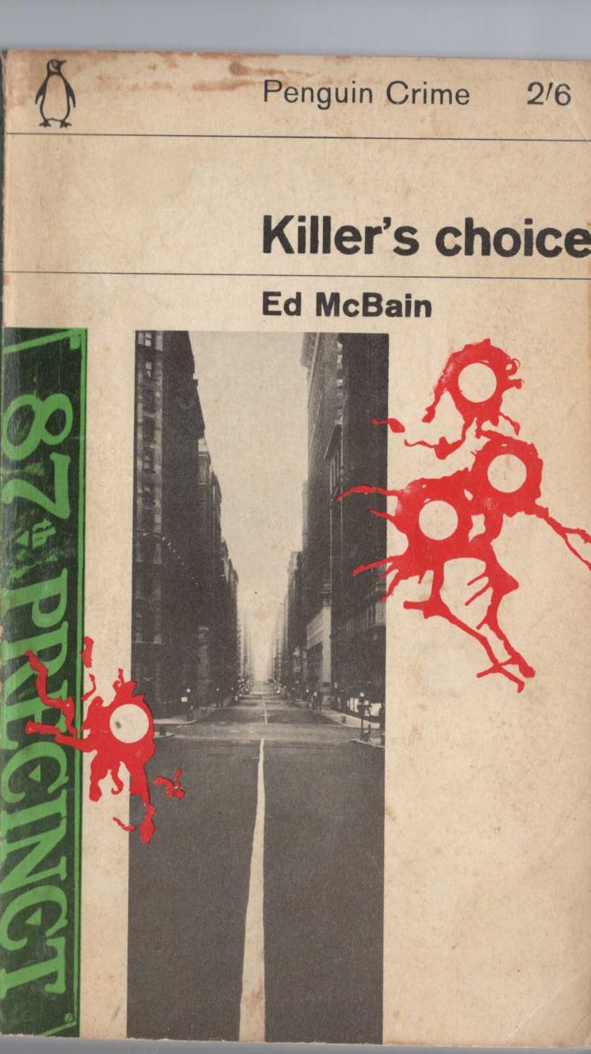 Ed McBain  KILLER'S CHOICE front book cover image