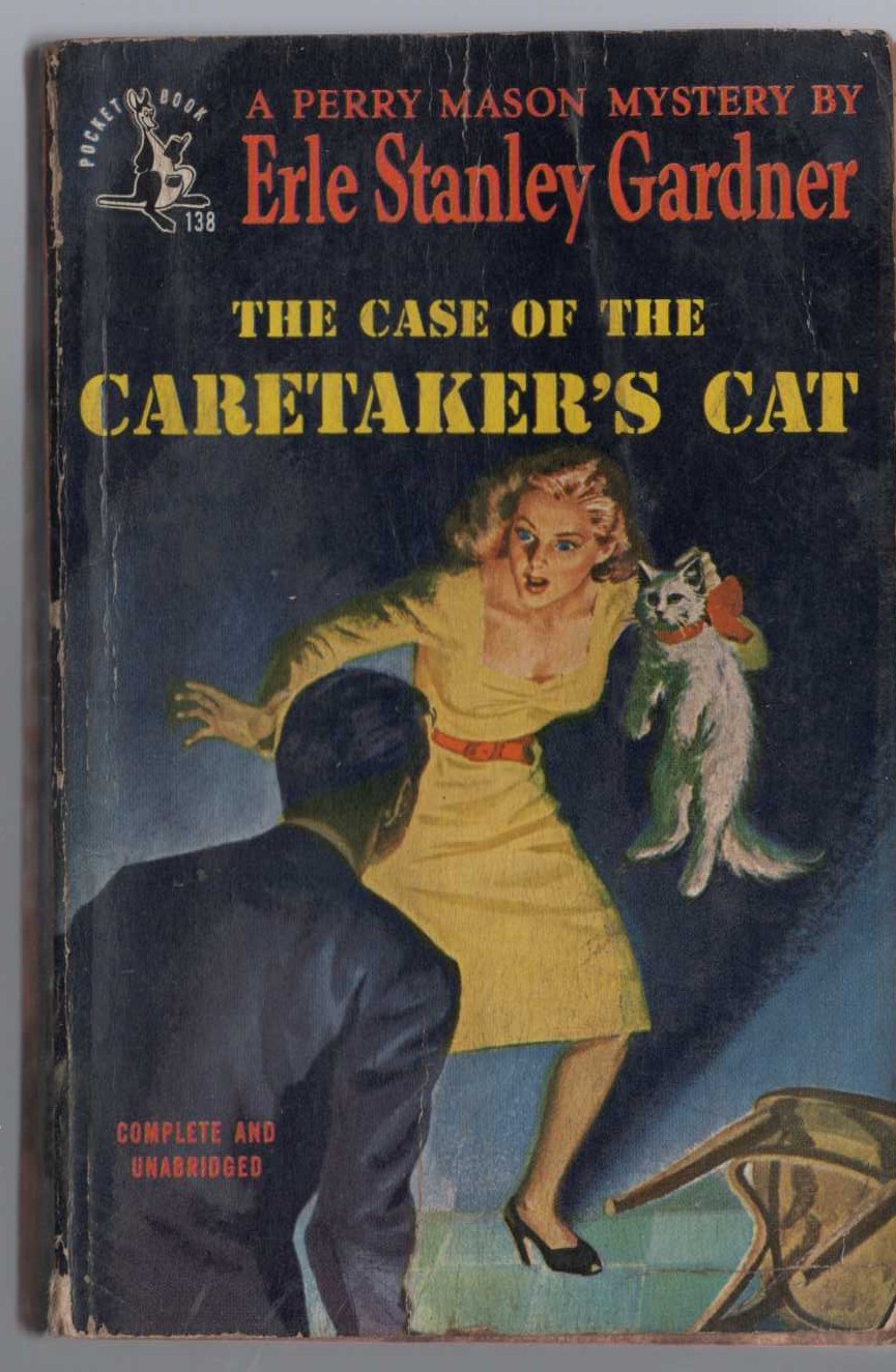Erle Stanley Gardner  THE CASE OF THE CARETAKER'S CAT front book cover image