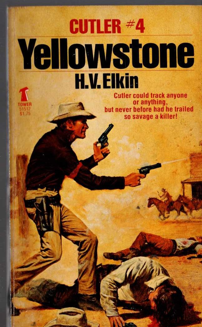 H.V. Elkin  CUTLER #4: YELLOWSTONE front book cover image
