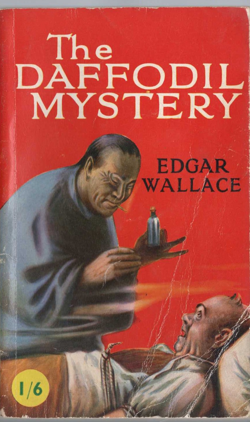 Edgar Wallace  THE DAFFODIL MYSTERY front book cover image