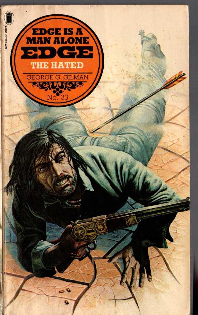 George G. Gilman  EDGE 33: THE HATED front book cover image