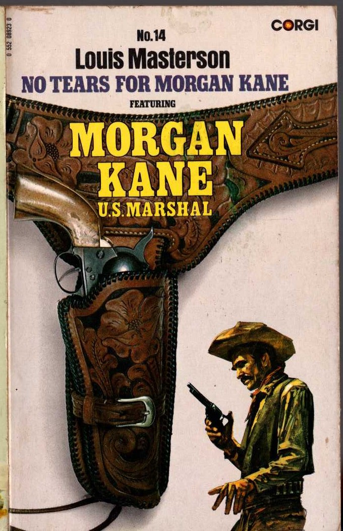 Louis Masterson  NO TEARS FOR MORGAN KANE front book cover image