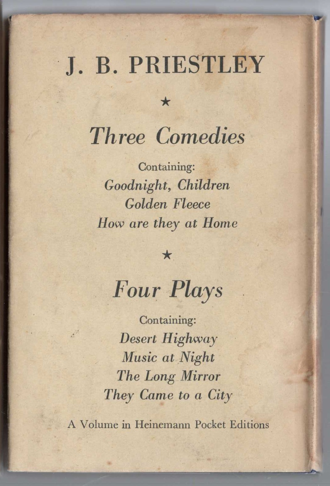 THREE MEN IN NEW SUITS magnified rear book cover image