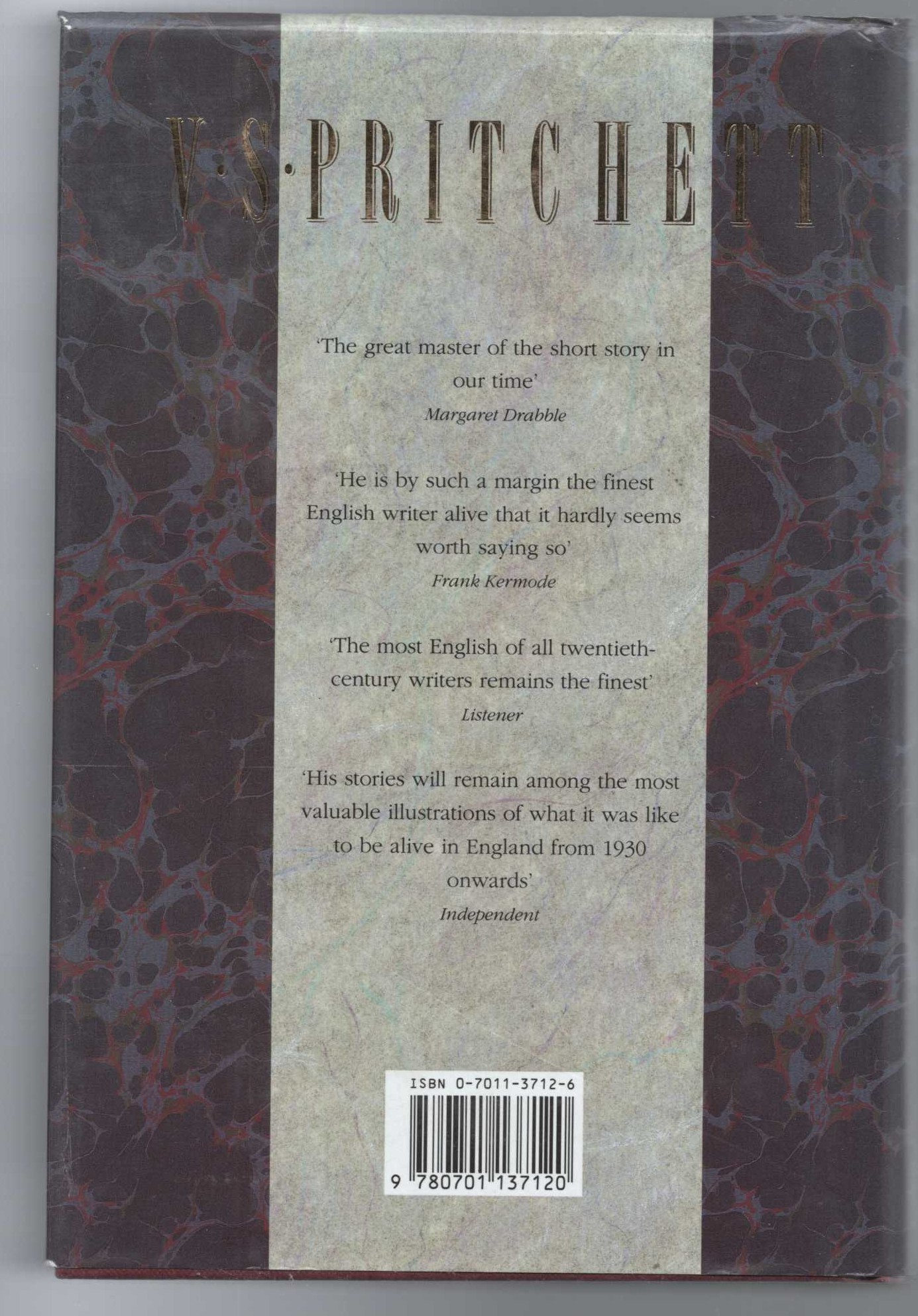 THE COMPLETE SHORT STORIES magnified rear book cover image