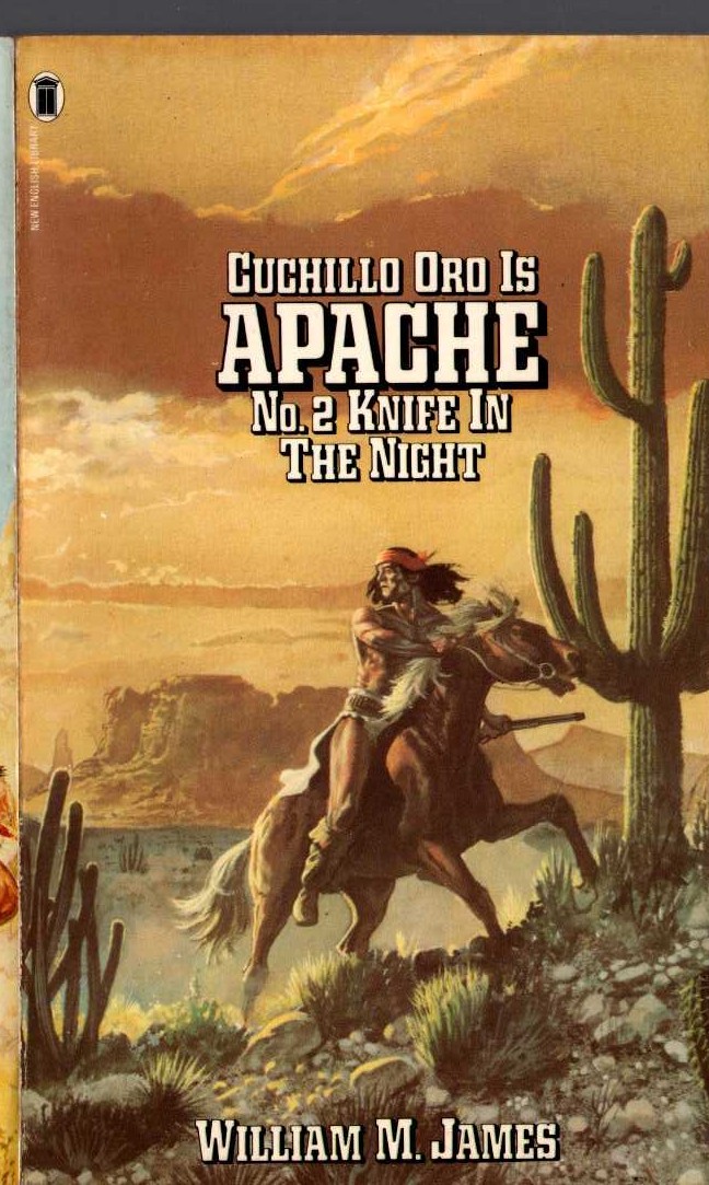 William M. James  APACHE 2: KNIFE IN THE NIGHT front book cover image
