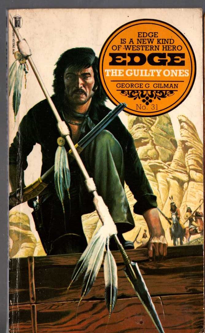 George G. Gilman  EDGE 31: THE GUILTY ONES front book cover image