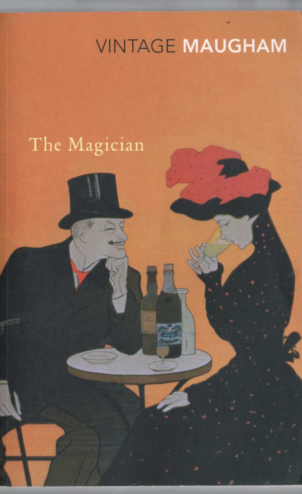W.Somerset Maugham  THE MAGICIAN front book cover image