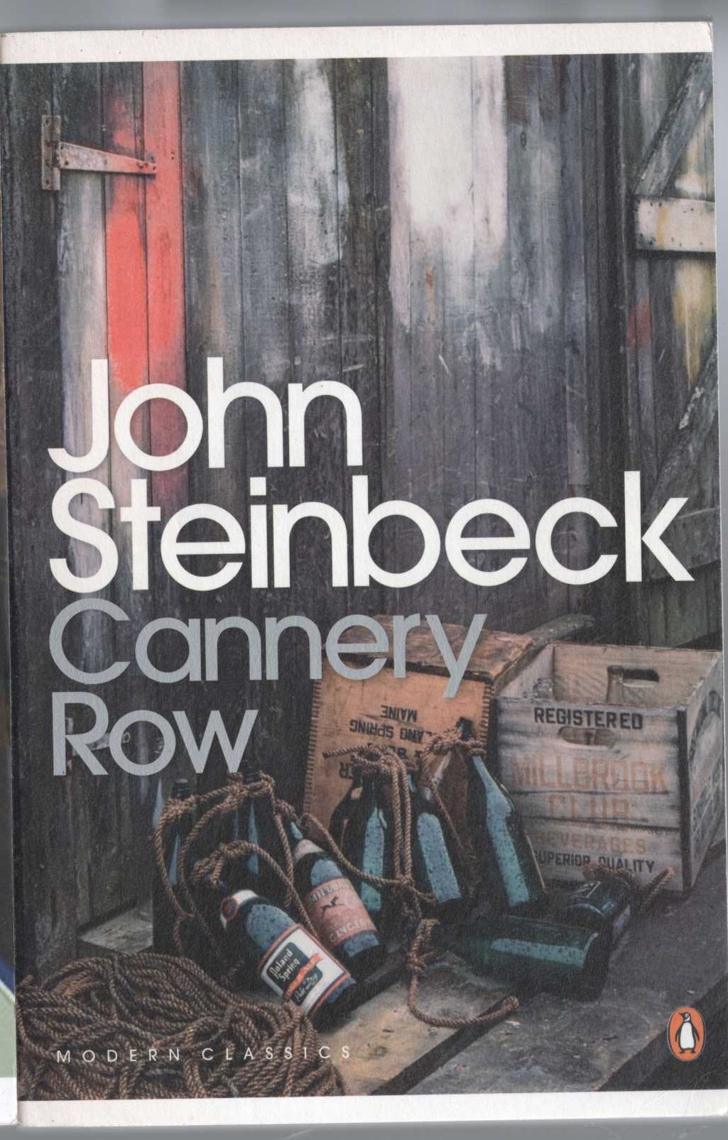 John Steinbeck  CANNERY ROW front book cover image