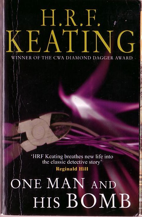H.R.F. Keating  ONE MAN AND HIS BOMB front book cover image