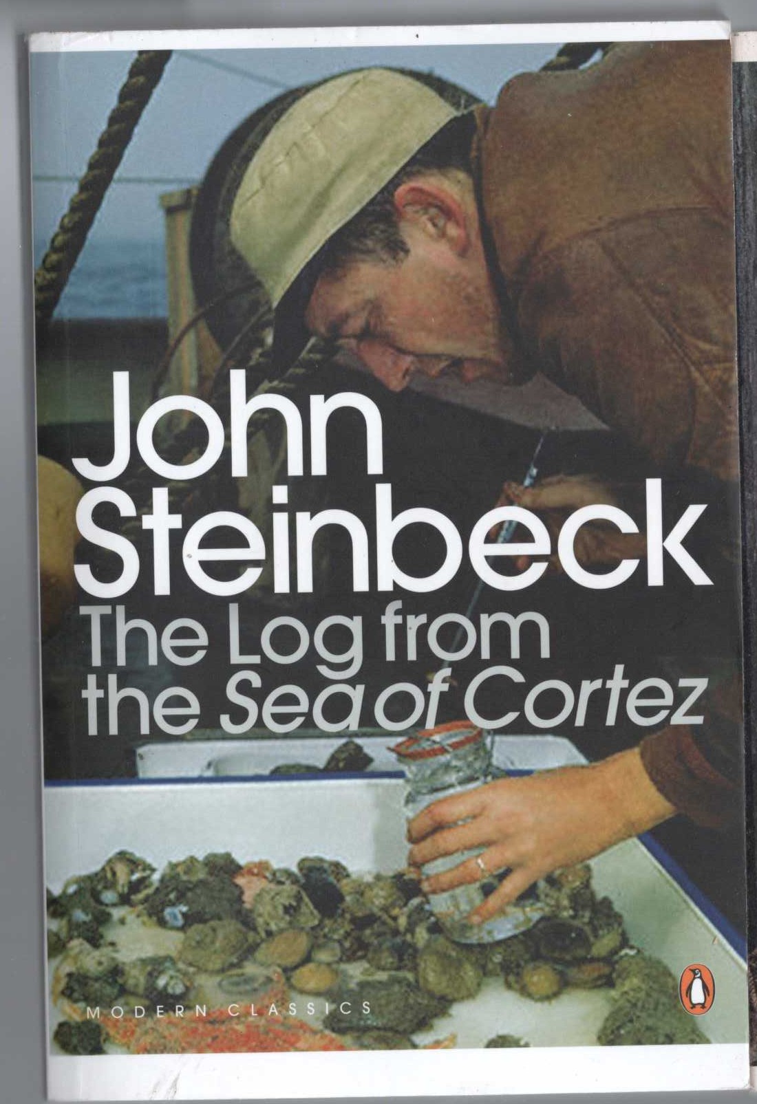 John Steinbeck  THE LOG FROM THE SEA OF CORTEZ front book cover image