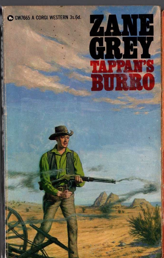 Zane Grey  TAPPAN'S BURRO front book cover image