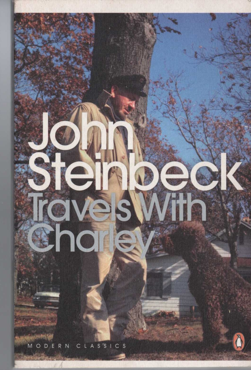 John Steinbeck  TRAVELS WITH CHARLEY front book cover image