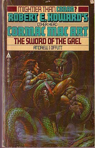 Andrew J. Offutt  THE SWORD OF THE GAEL front book cover image