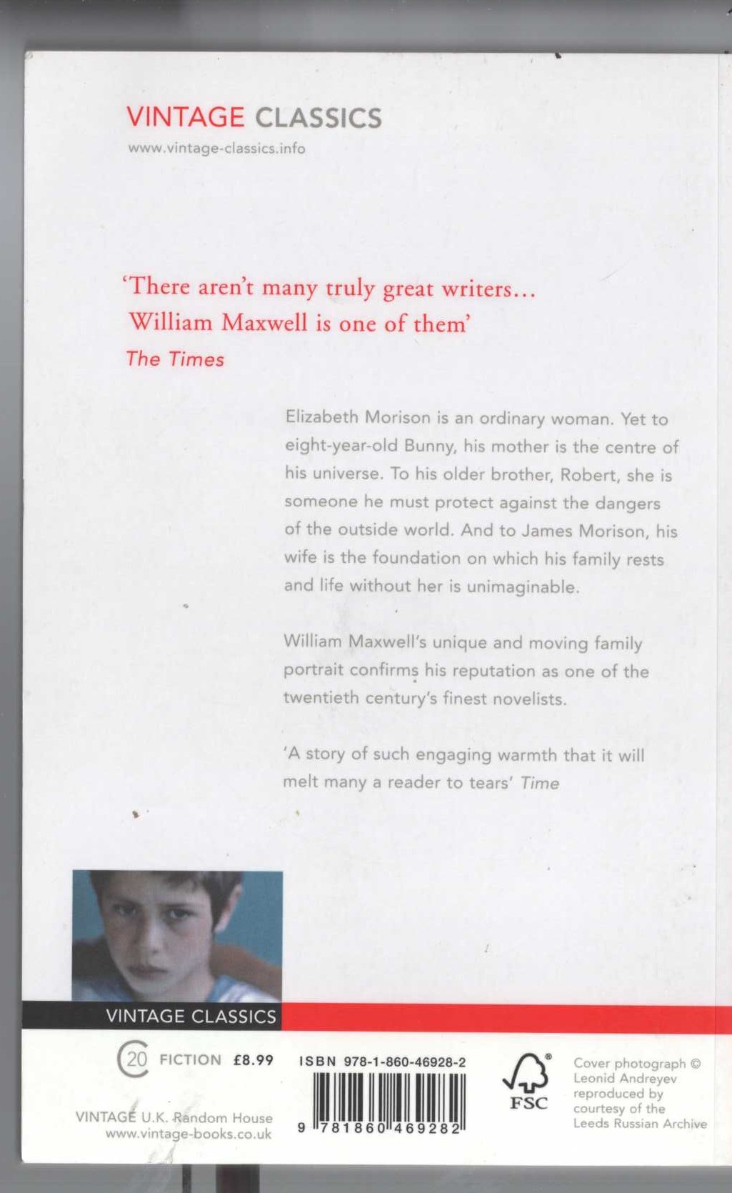 William Maxwell  THEY CAME LIKE SHADOWS magnified rear book cover image