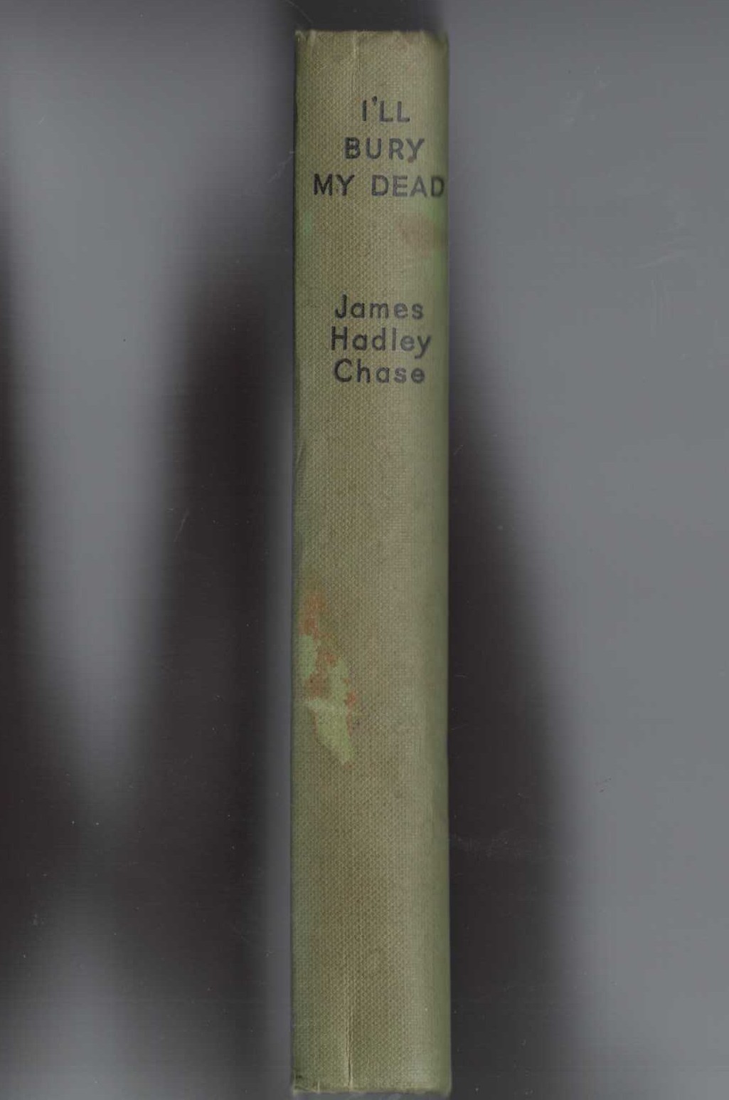 I'LL BURY MY DEAD front book cover image