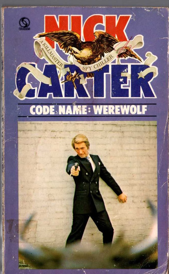 Nick Carter  CODE NAME: WEREWOLF front book cover image