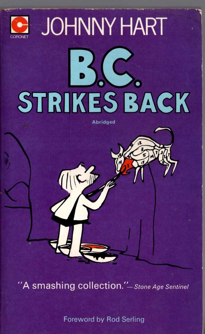 Johnny Hart  B.C. STRIKES BACK front book cover image