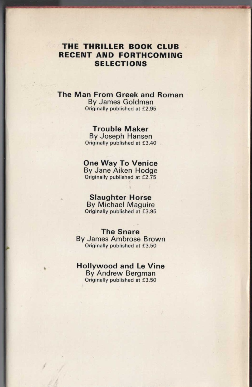 BELIEVE THIS...YOU'LL BELIEVE ANYTHING magnified rear book cover image