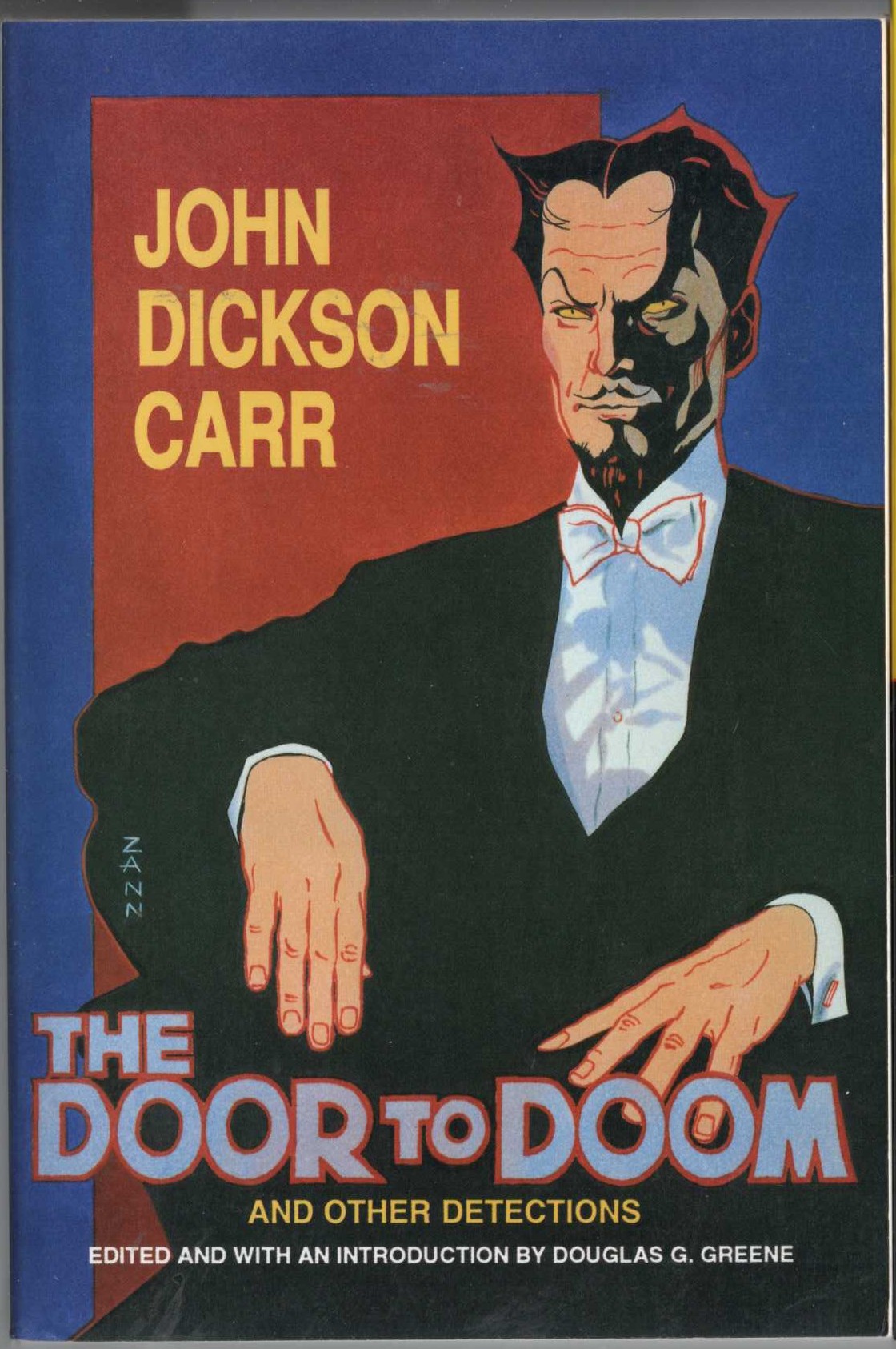 John Dickson Carr  THE DOOR TO DOOM and other detections front book cover image