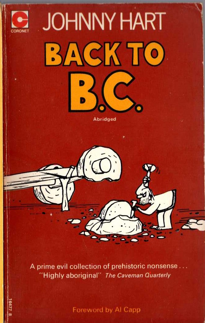 Johnny Hart  BACK TO B.C. front book cover image