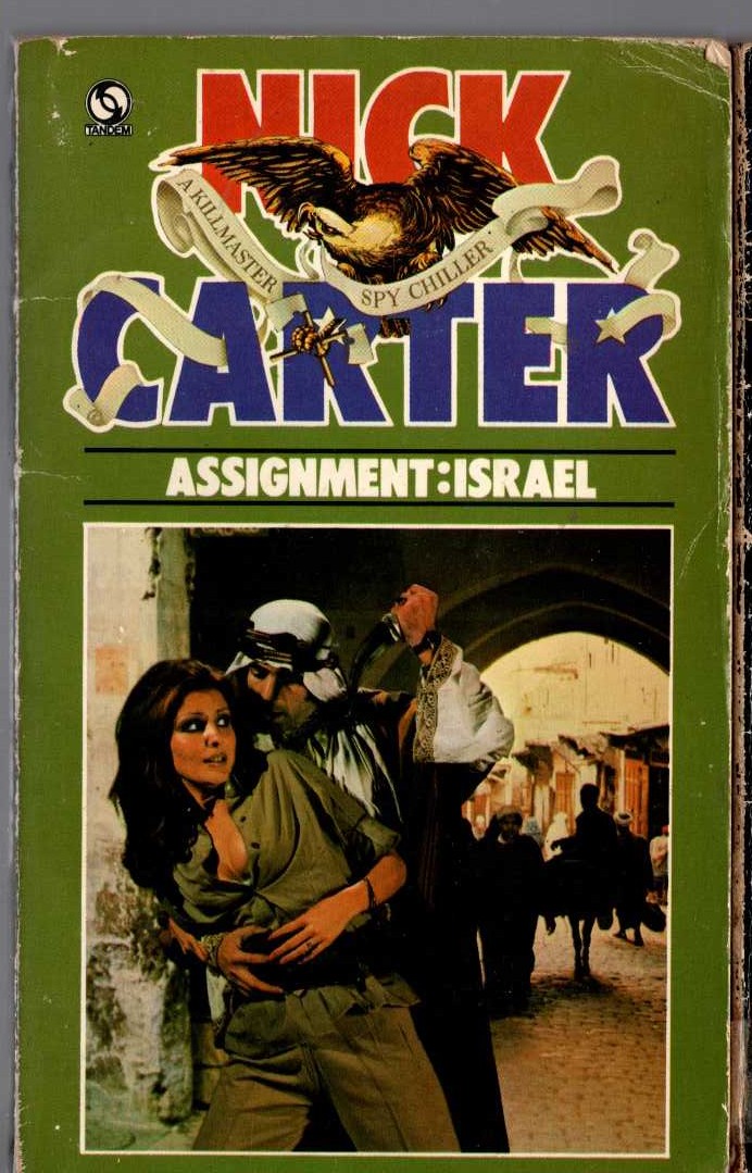 Nick Carter  ASSIGNMENT: ISRAEL front book cover image