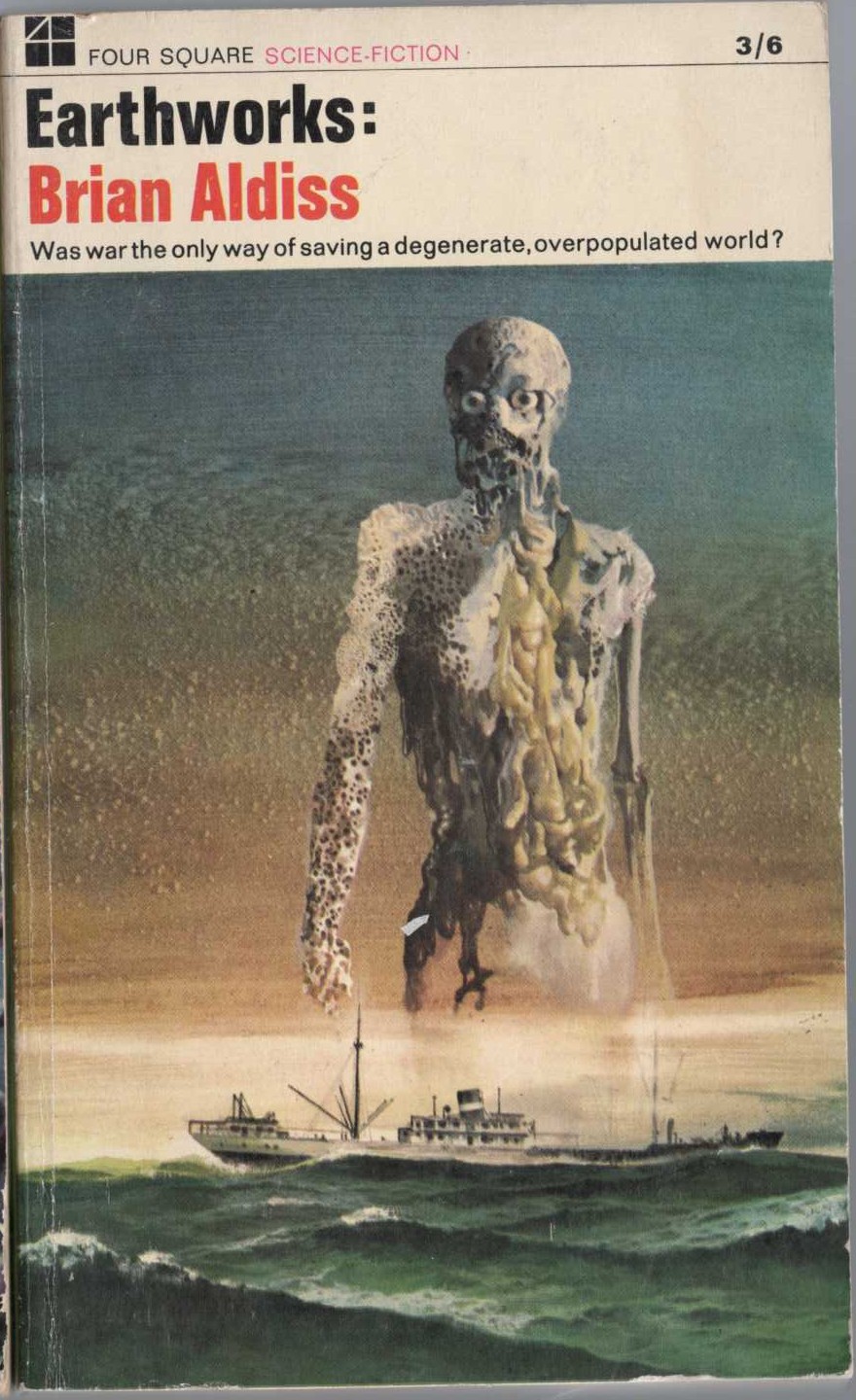 Brian Aldiss  EARTHWORKS front book cover image