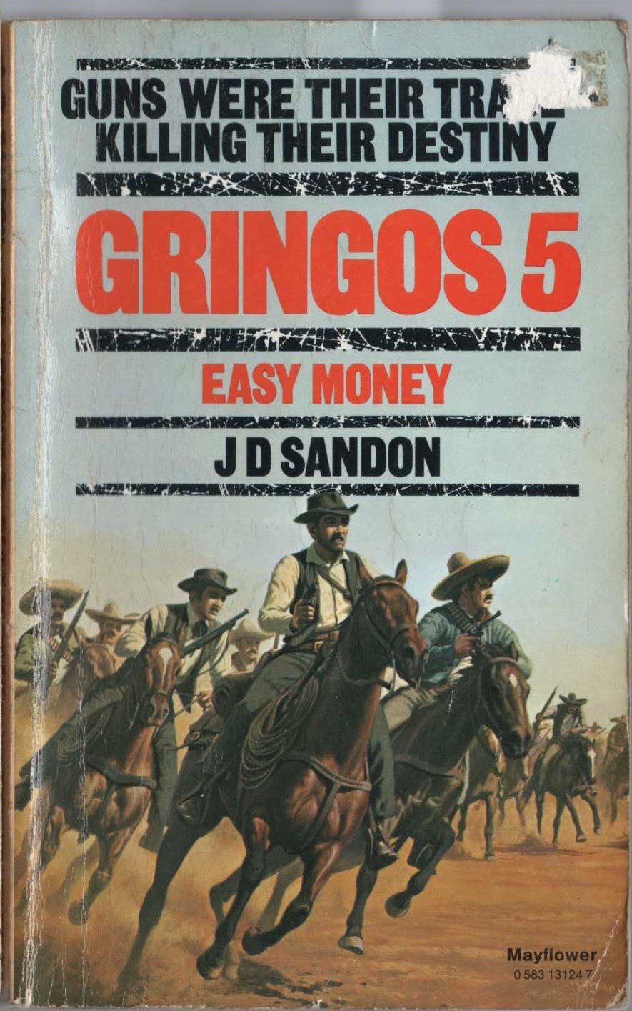 J.D. Sandon  GRINGOS 5: EASY MONEY front book cover image