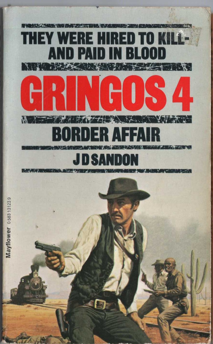 J.D. Sandon  GRINGOS 4: BORDER AFFAIR front book cover image