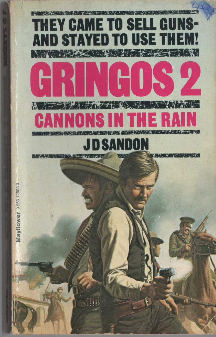 J.D. Sandon  GRINGOS 2: CANNONS IN THE RAIN front book cover image