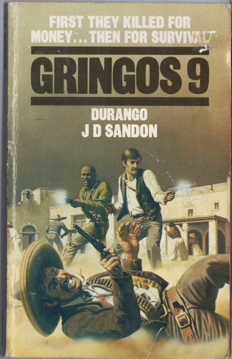 J.D. Sandon  GRINGOS 9: DURANGO front book cover image