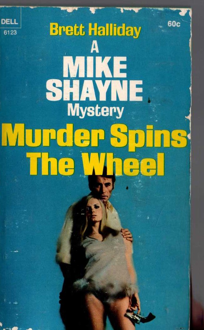 Brett Halliday  MURDER SPINS THE WHEEL front book cover image