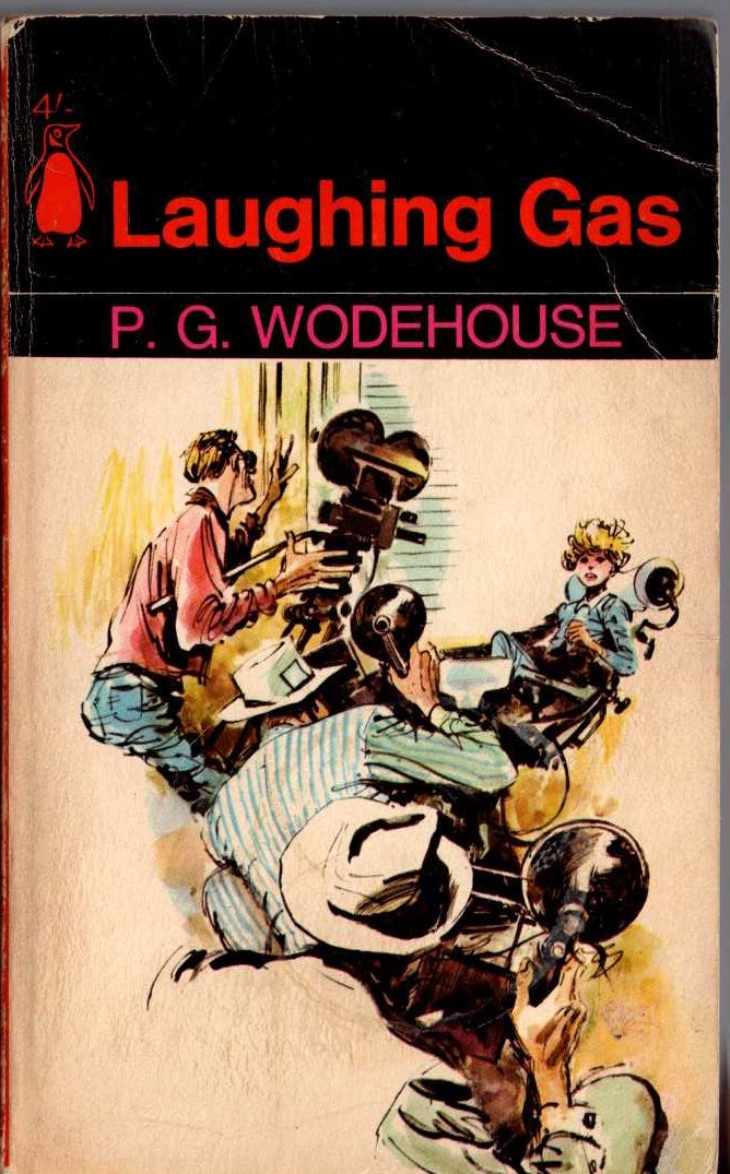 P.G. Wodehouse  LAUGHING GAS front book cover image