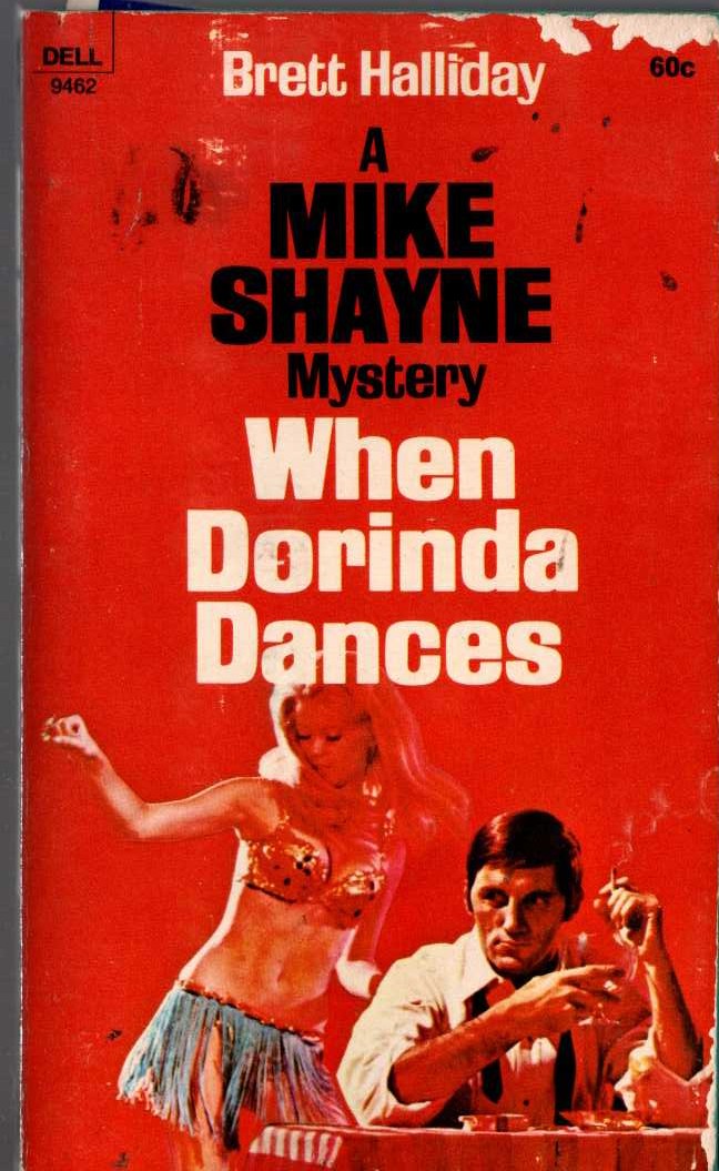 Brett Halliday  WHEN DORINDA DANCES front book cover image