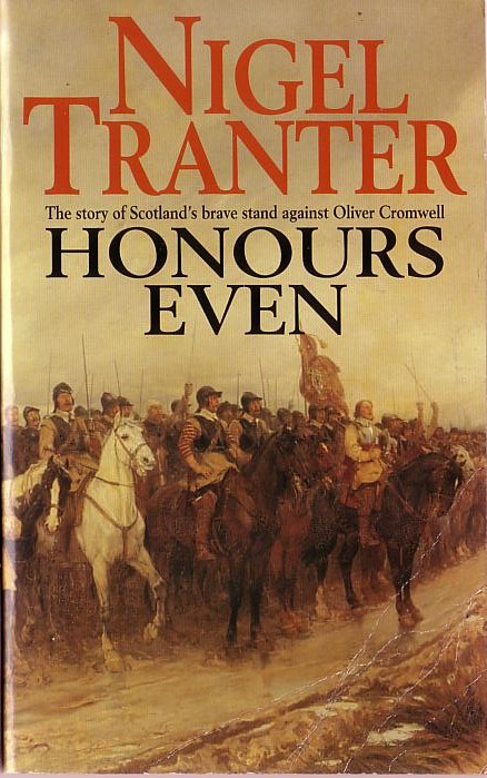Nigel Tranter  HONOURS EVEN front book cover image
