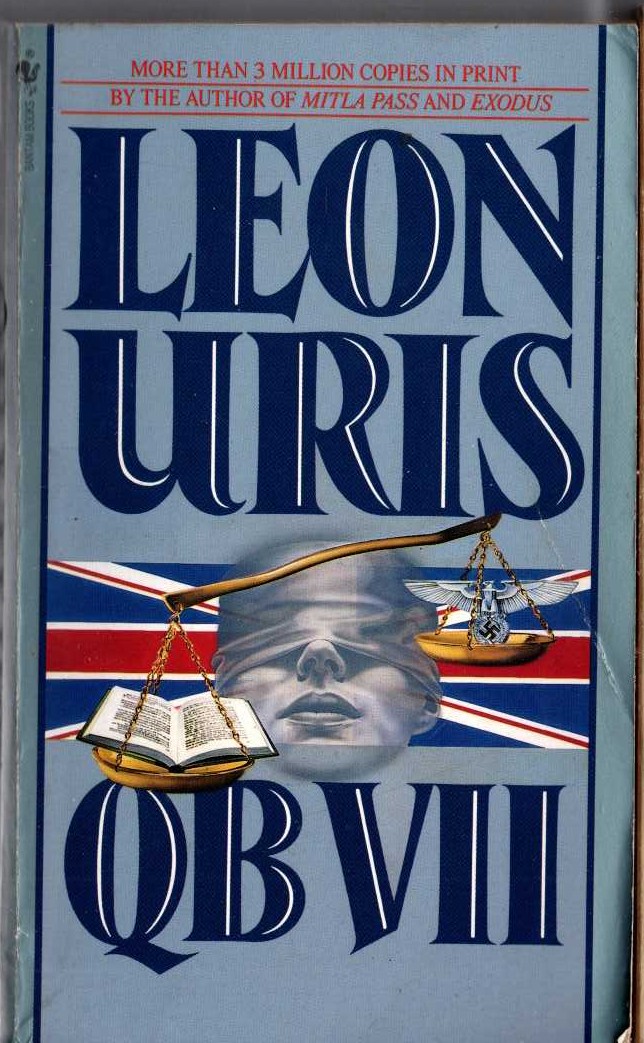 Leon Uris  QB VII front book cover image