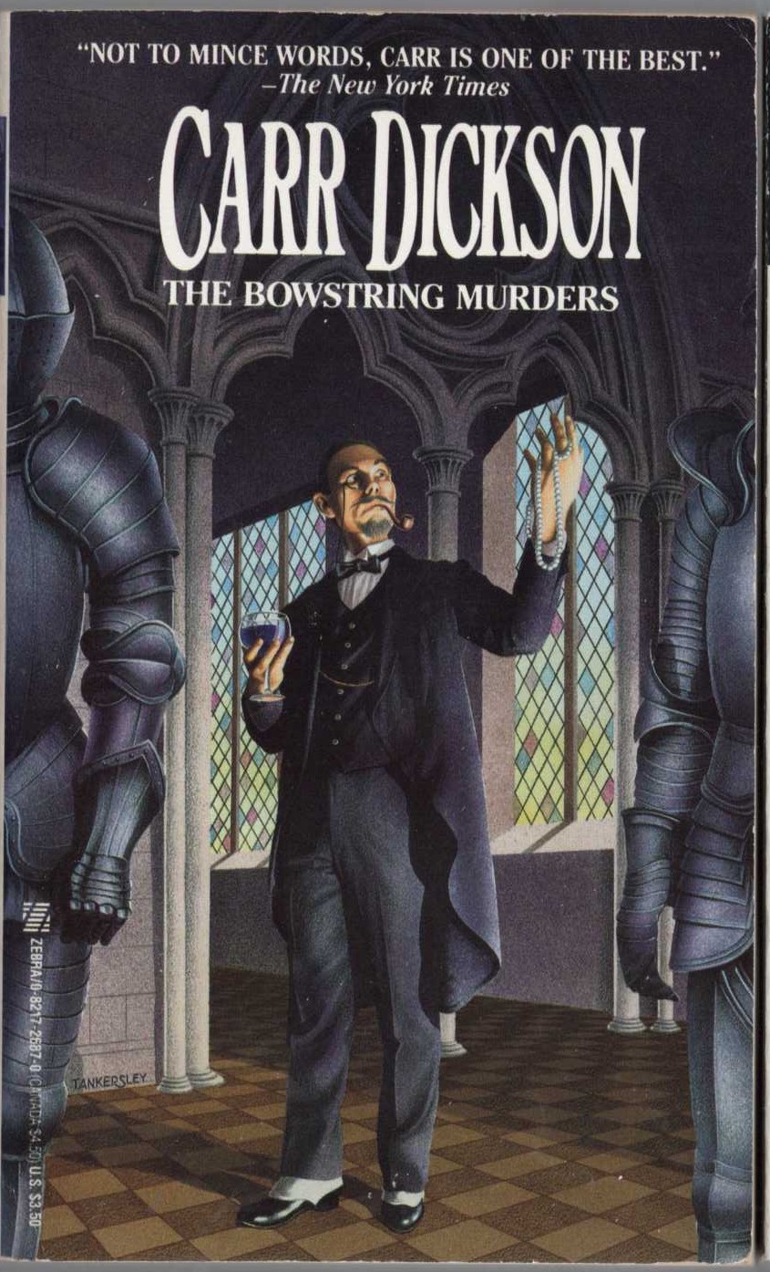 Carter Dickson  THE BOWSTRING MURDERS front book cover image