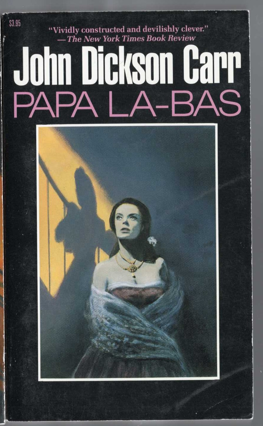 John Dickson Carr  PAPA LA-BAS front book cover image