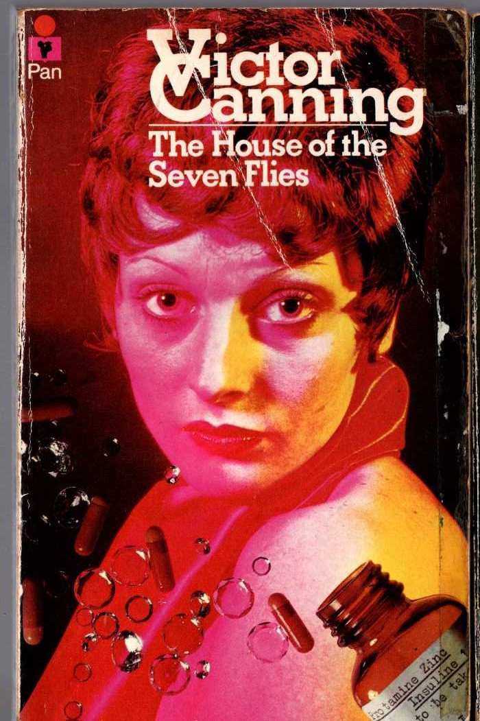 Victor Canning  THE HOUSE OF SEVEN FLIES front book cover image