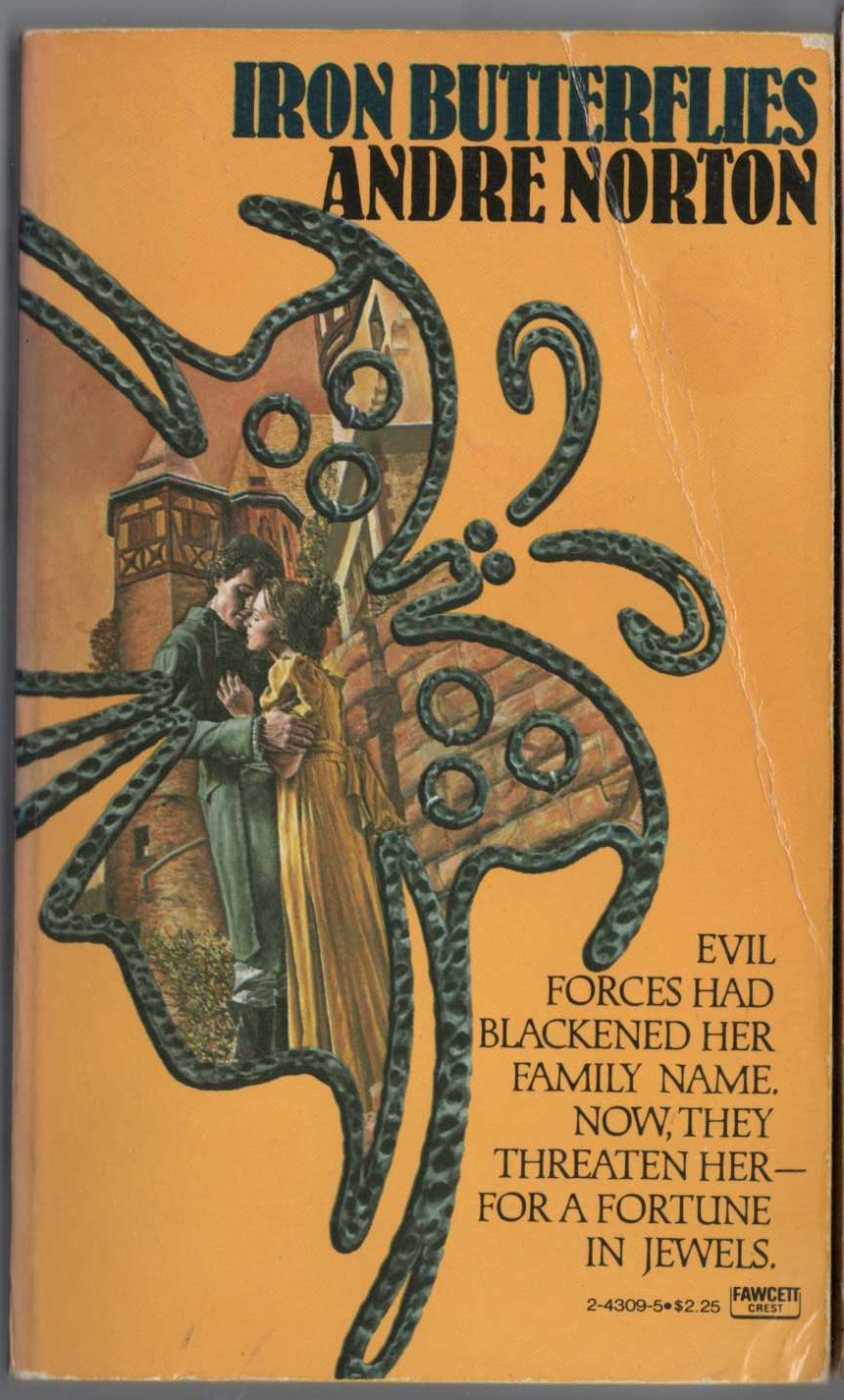 Andre Norton  IRON BUTTERFLIES front book cover image