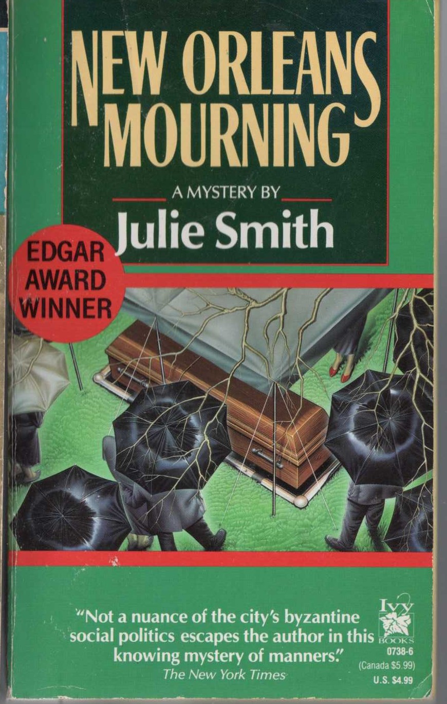 Julie Smith  NEW ORLEANS MOURNING front book cover image