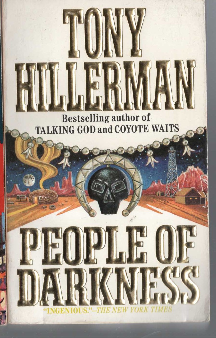 Tony Hillerman  PEOPLE OF DARKNESS front book cover image