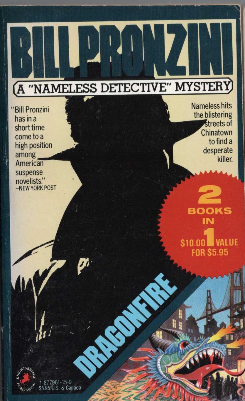 Bill Pronzini  DRAGONFIRE / CASEFILE (Double volume edition) front book cover image