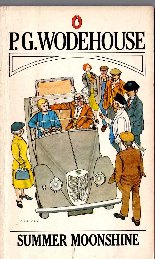 P.G. Wodehouse  SUMMER MOONSHINE front book cover image