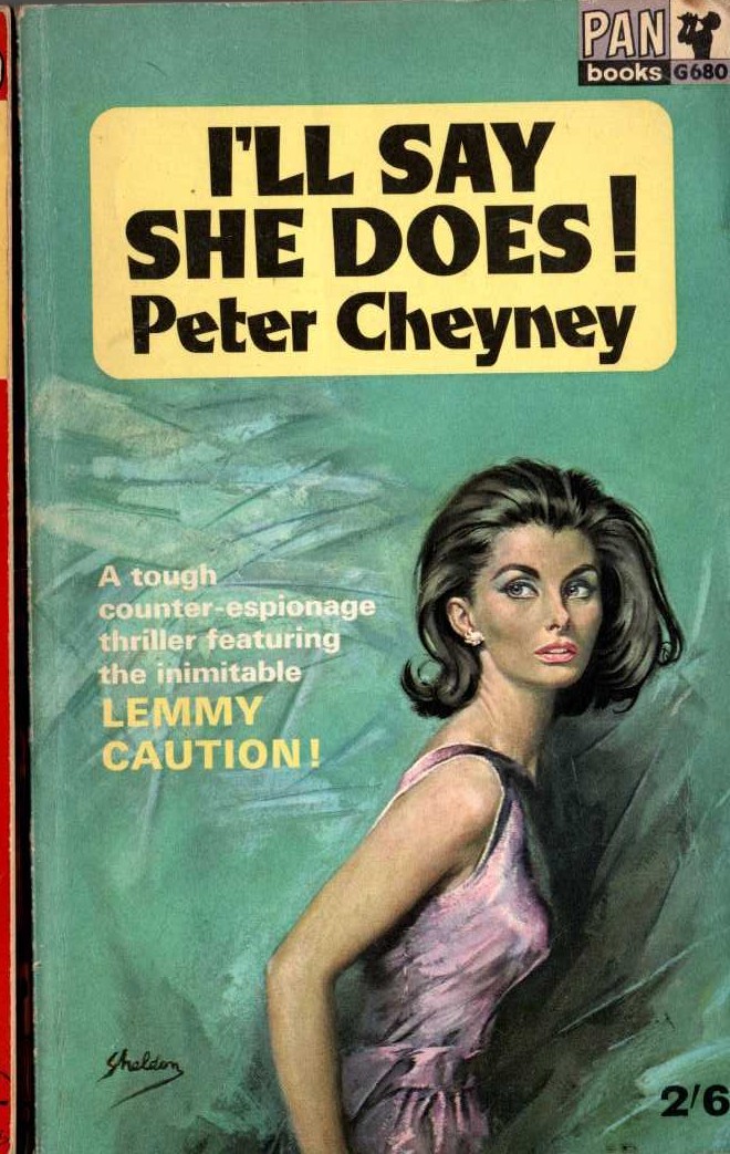 Peter Cheyney  I'LL SAY SHE DOES! front book cover image