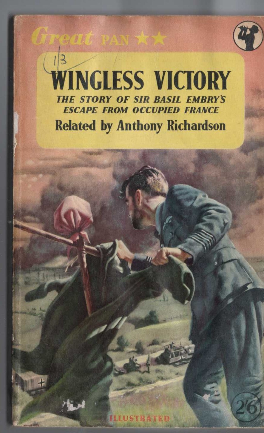 Anthony Richardson (related_to) WINGLESS VICTORY front book cover image