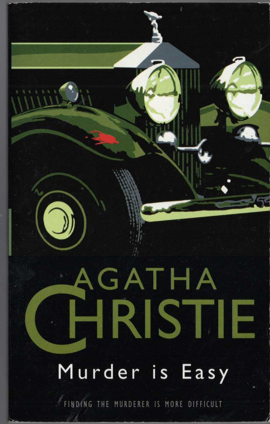 Agatha Christie  MURDER IS EASY front book cover image