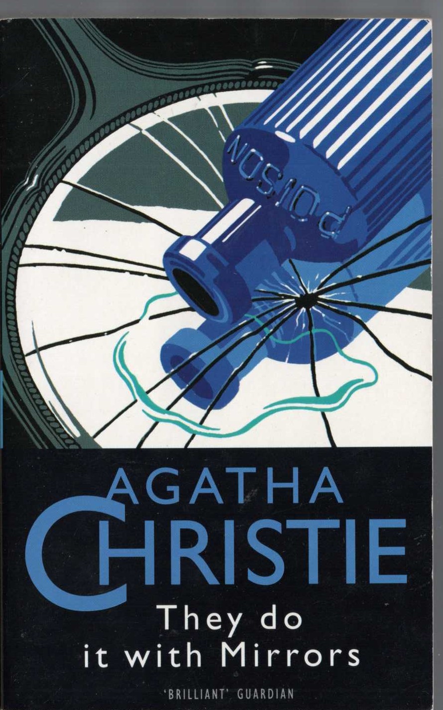 Agatha Christie  THEY DO IT WITH MIRRORS front book cover image