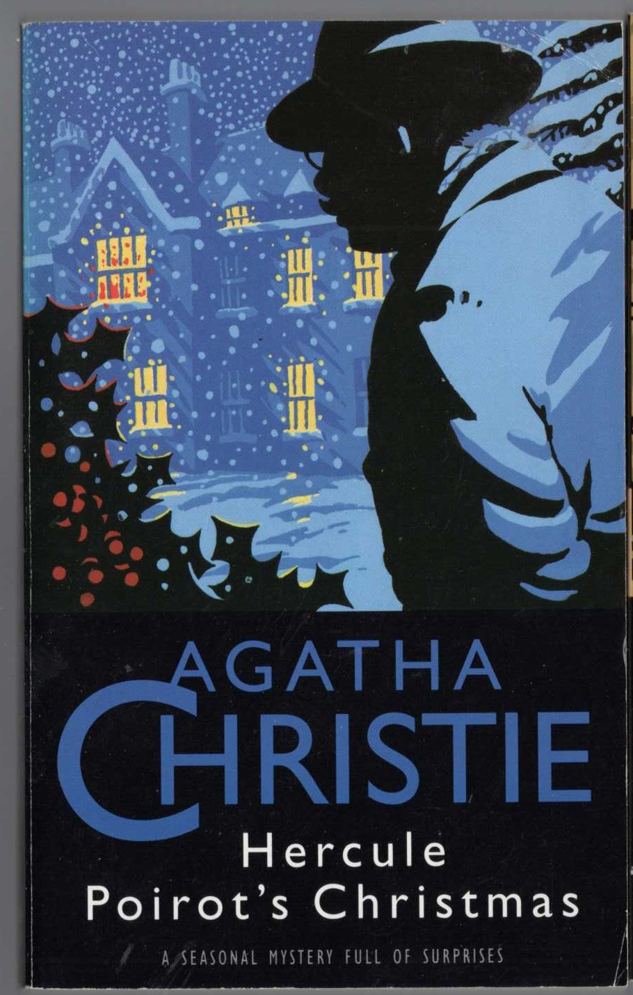 Agatha Christie  HERCULE POIROT'S CHRISTMAS front book cover image
